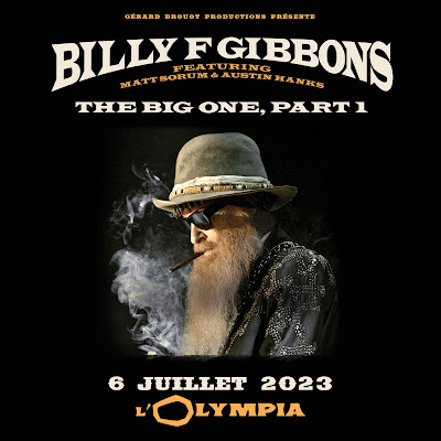 Billy Gibbons @ Olympia, Paris, 06 Juillet 2023