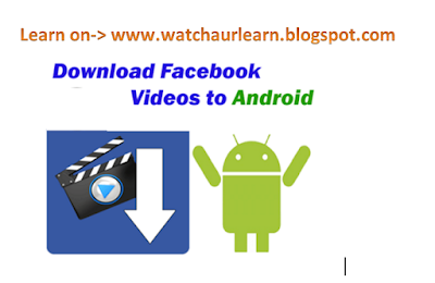 How to download fb video on android and pc web