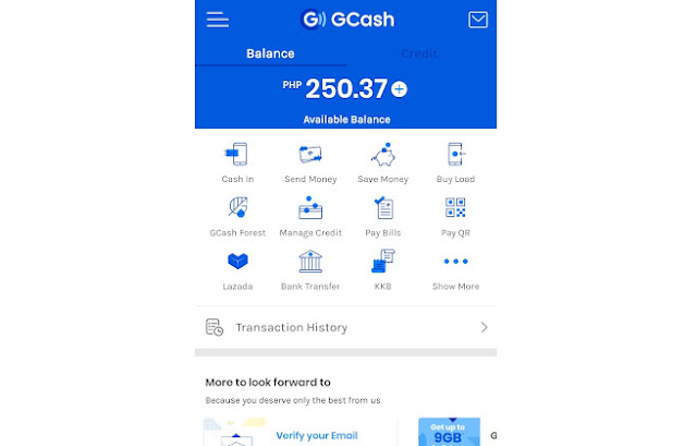 Free load from GCash