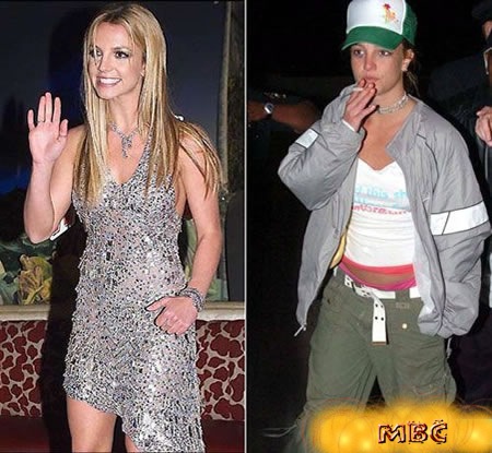 Britney Antes e Depois