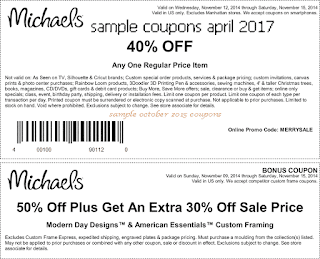 Michaels coupons for april 2017