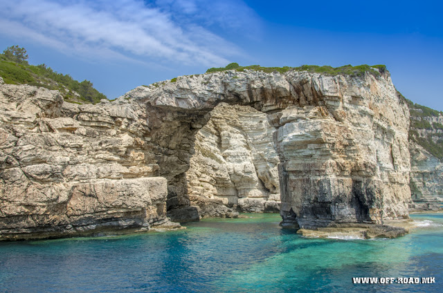 Tripitos Arch - Kamara - Paxos Island - Greece