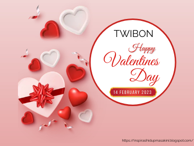 Pasang Twibon Hari Valentin Tahun 2023