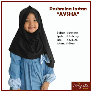 Pashmina Instan Anak Aysha