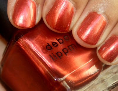 Deborah Lippmann Brick House Swatch