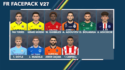 PES 2017 Facepack V27 by FR Facemaker