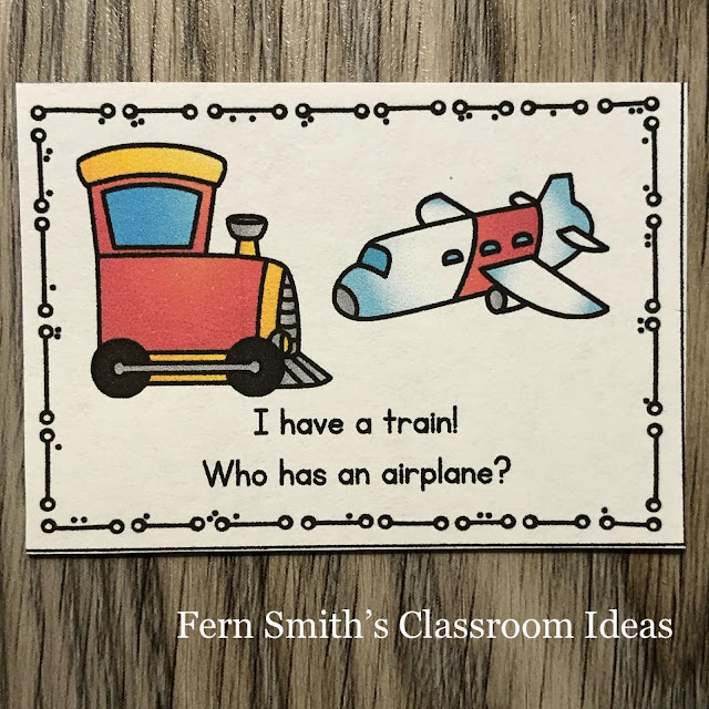 Click Here to Download This I Have, Who Has? Transportation Vocabulary Card Game Resource For Your Classroom Today!