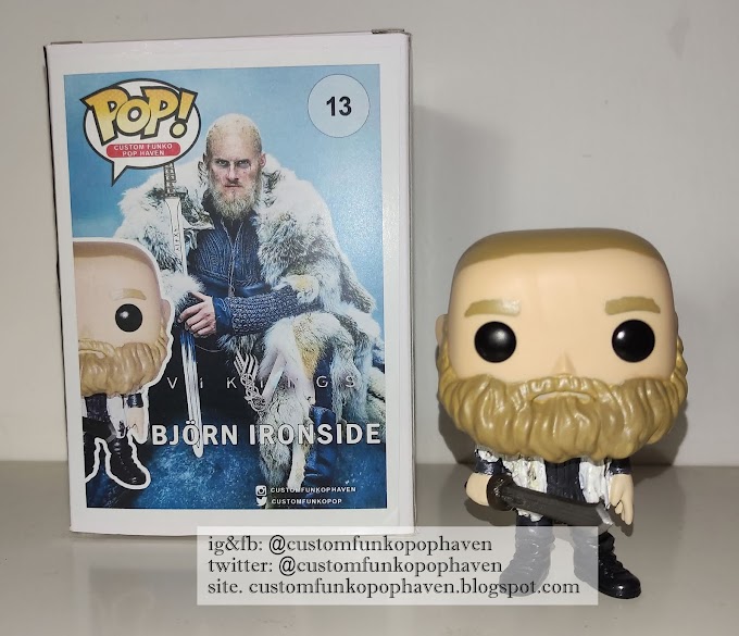  Vikings Custom Funko Pop Björn Ironside 