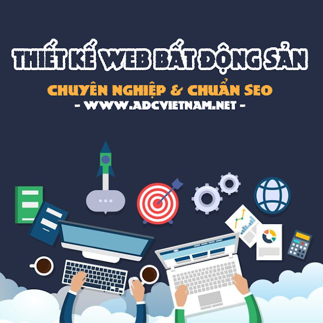 Thiết kế web dự án bất động sản chuẩn SEO tại ADC Việt Nam 