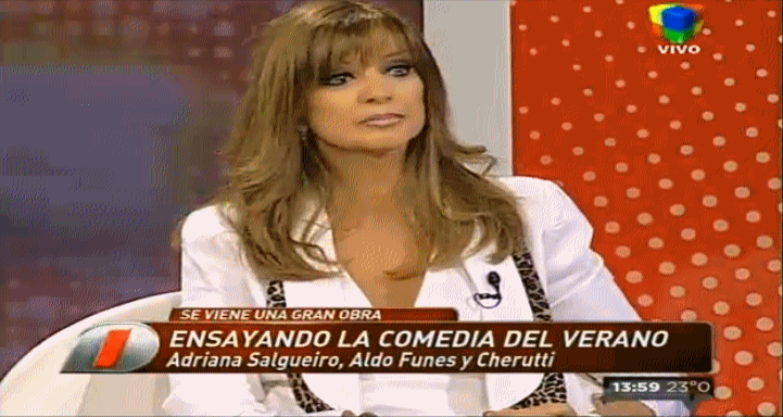 Adriana Salgueiro en Intrusos