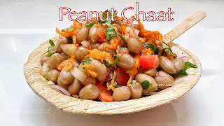 Peanut Chaat  | Peanut Salad 