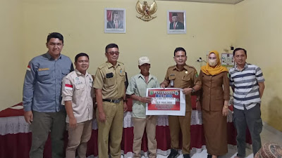 Pemdes Lais Utara Salurkan BLT Dana Desa Triwulan IV