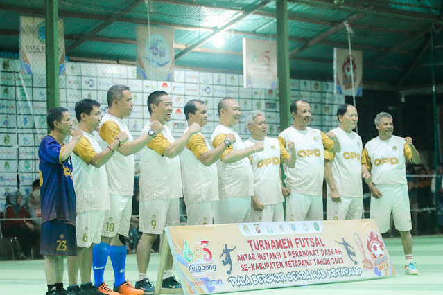 Bupati Ketapang Resmi Buka Turnamen Futsal Sekda CUP 2023