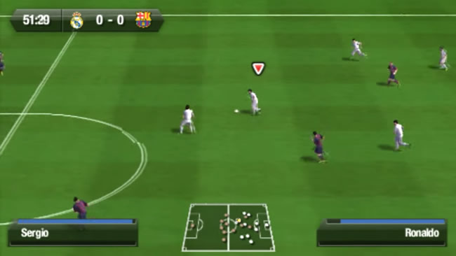 FIFA 14 en PSP gameplay