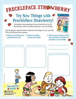 freckleface strawberry activity page