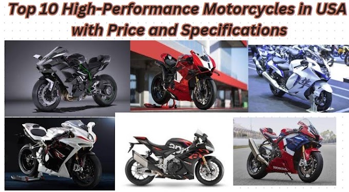 Top 10 High-Performance Motorcycles in USA with Price and Specifications