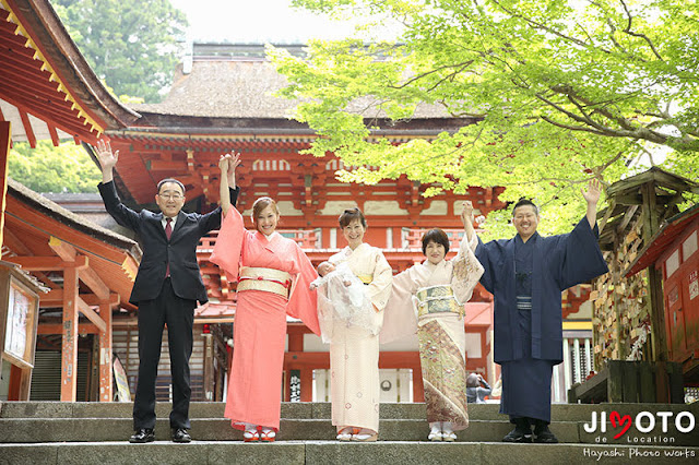 談山神社でのお宮参出張撮影