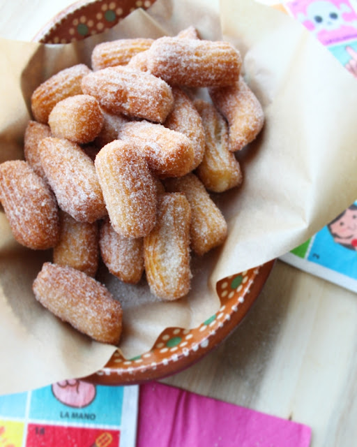 Churros de azúcar