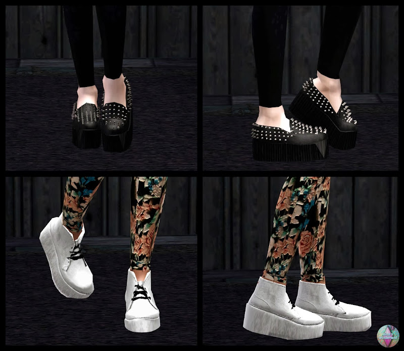 underground shoes by sims 3 wonderland title=