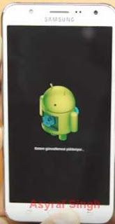 Android logo - Hard Reset Samsung Galaxy J7 