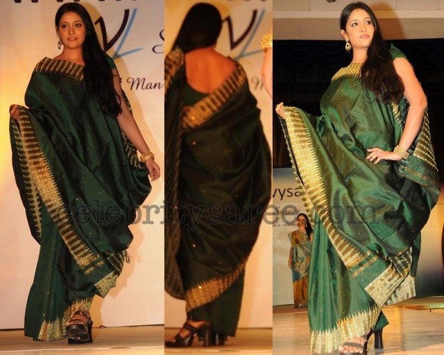 Silk Sarees Fashion Show