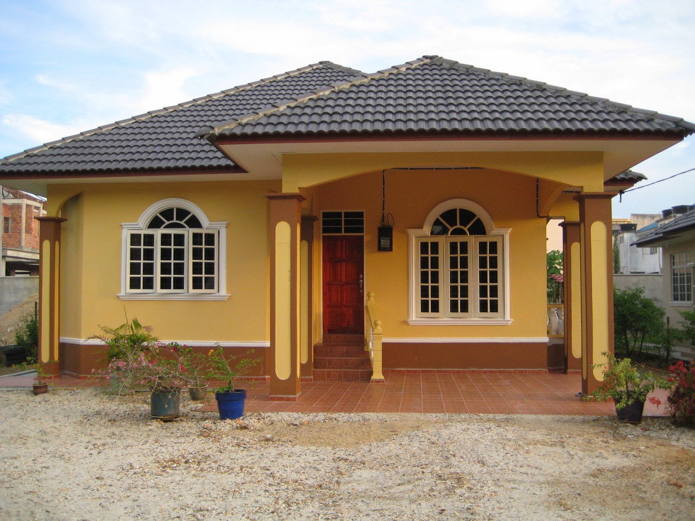 Model Rumah Minimalis Sederhana Di Kampung Sobat Interior Rumah