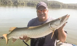 in the spread fishing videos muskie fishing cory allen