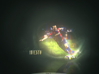 Wallpaper Andres Iniesta