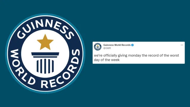 Guinness World Record officially names Monday ‘worst day of the week’