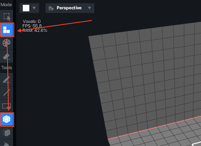 Add Voxels tool with the Box mode enabled