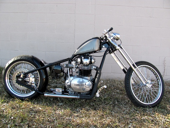  Hell Kustom  Yamaha XS650 By G L Choppers