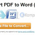 13 Website / Situs Convert PDF ke Word Online (Gratis) 2018