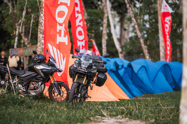 Serunya Bikers Adventure Camp Bersama Komunitas Honda