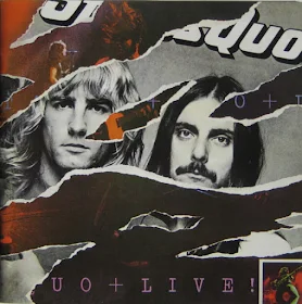 Portada del doble album "LIVE!" de STATUS QUO