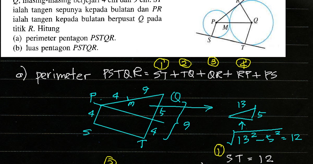 Cikgu Azman - Bukit Jalil: F4 Math Bab 8 Bulatan Ptaktis 8.3d