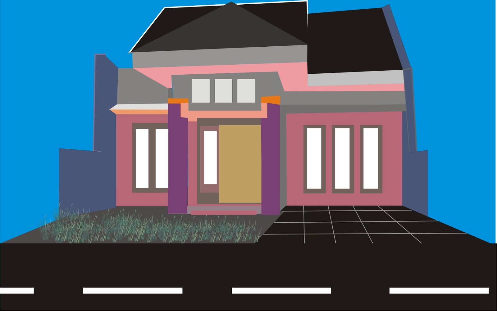 64 Desain Rumah Minimalis Corel Draw Desain Rumah 64 Desain Rumah Minimalis Corel Draw Desain Rumah