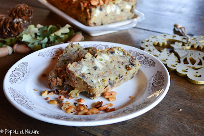 Nut roast ou pâté végétarien aux fruits secs © Popote et Nature