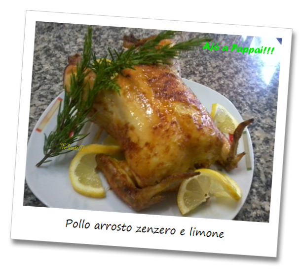 Immagine della ricetta pollo arrosto zenzero e limone