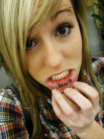 Lip Tattoo