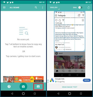 Cara Copy Teks Caption Postingan di Instagram Dengan Mudah