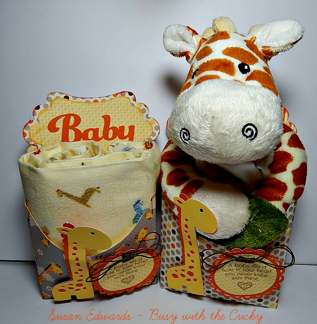 French Fry Box Giraffe Baby Gifts