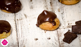 Petits choux au chocolat - Compile-moi un menu édition de septembre 2016