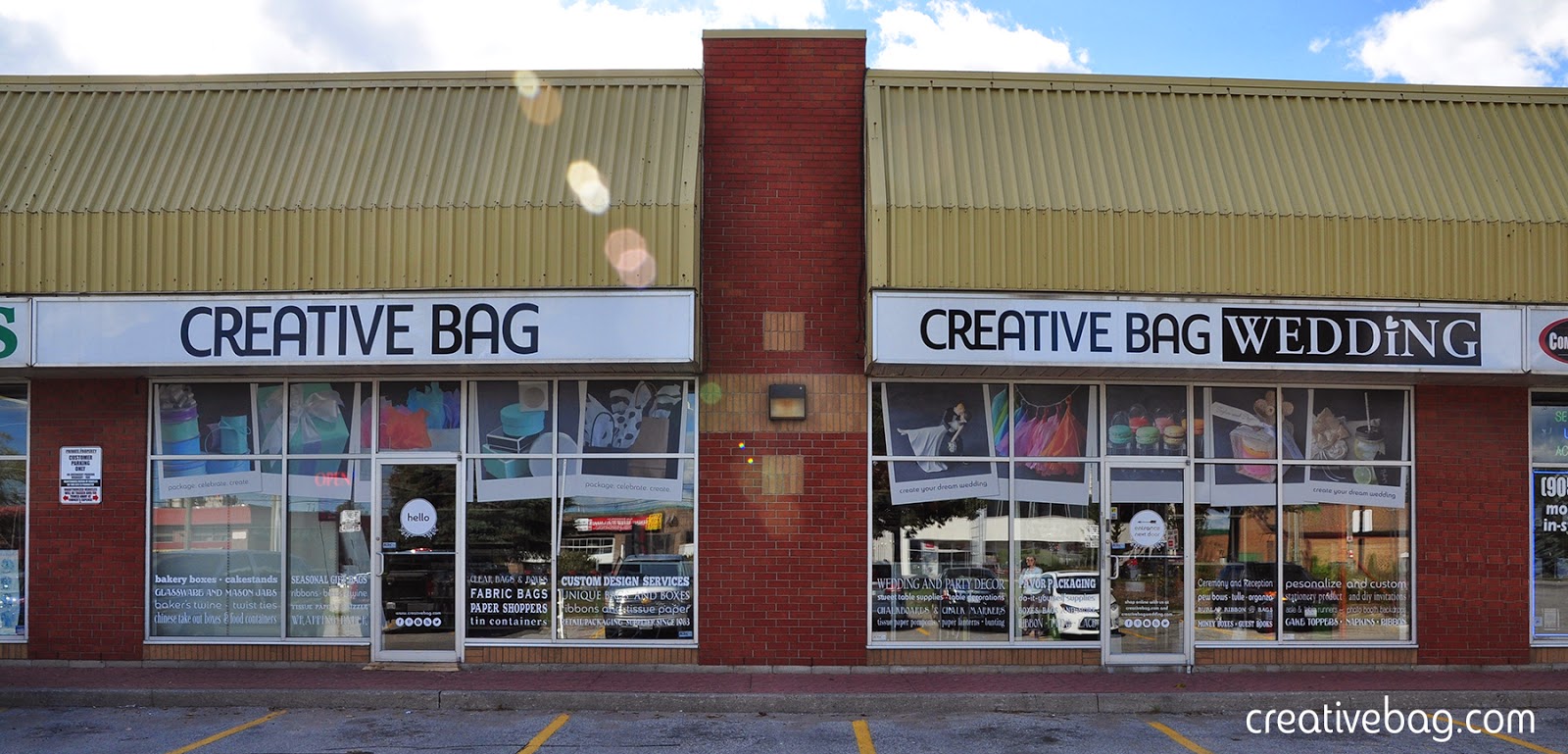 hello and welcome to Creative Bag Pickering | creativebag.com