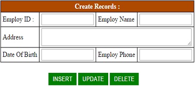 ASP.NET : Stored Procedure ( Insert | Update | Delete ) through Coding