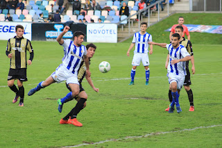 Partido entre el Barakaldo y el Real Sociedad B