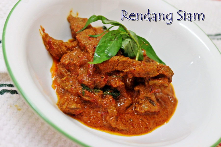 Catatan harian dunia masakan: Rendang siam