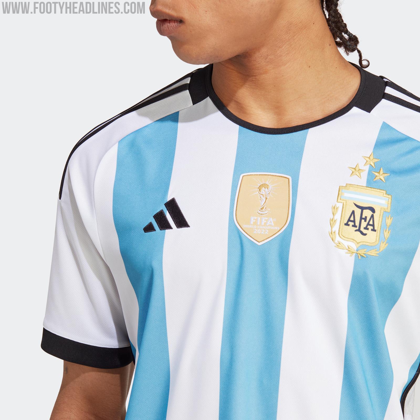 Is the AUTHENTIC Argentina jersey (w/ 3 stars) available yet? Or