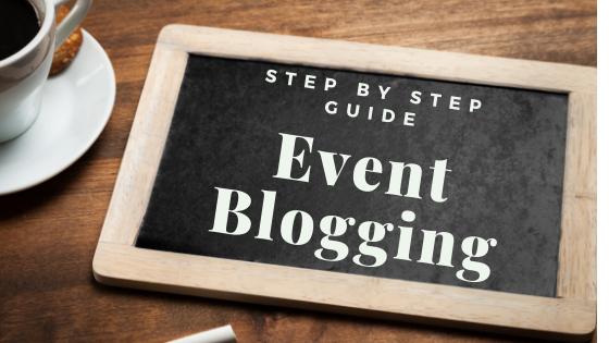 event blogging step by step 