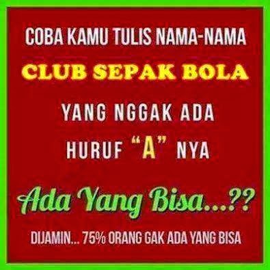 Klub Sepakbola Tanpa Huruf A