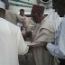 Ex-President Shehu Shagari Spotted Being Helped To Board A Plane 